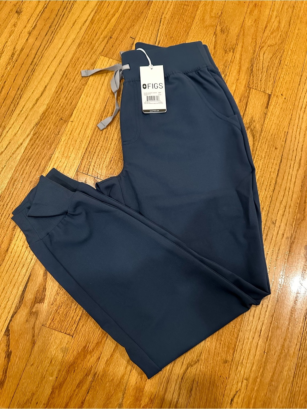 XSP High waisted Zamora Figs Dark Harbor Jogger Pants with Drawstring